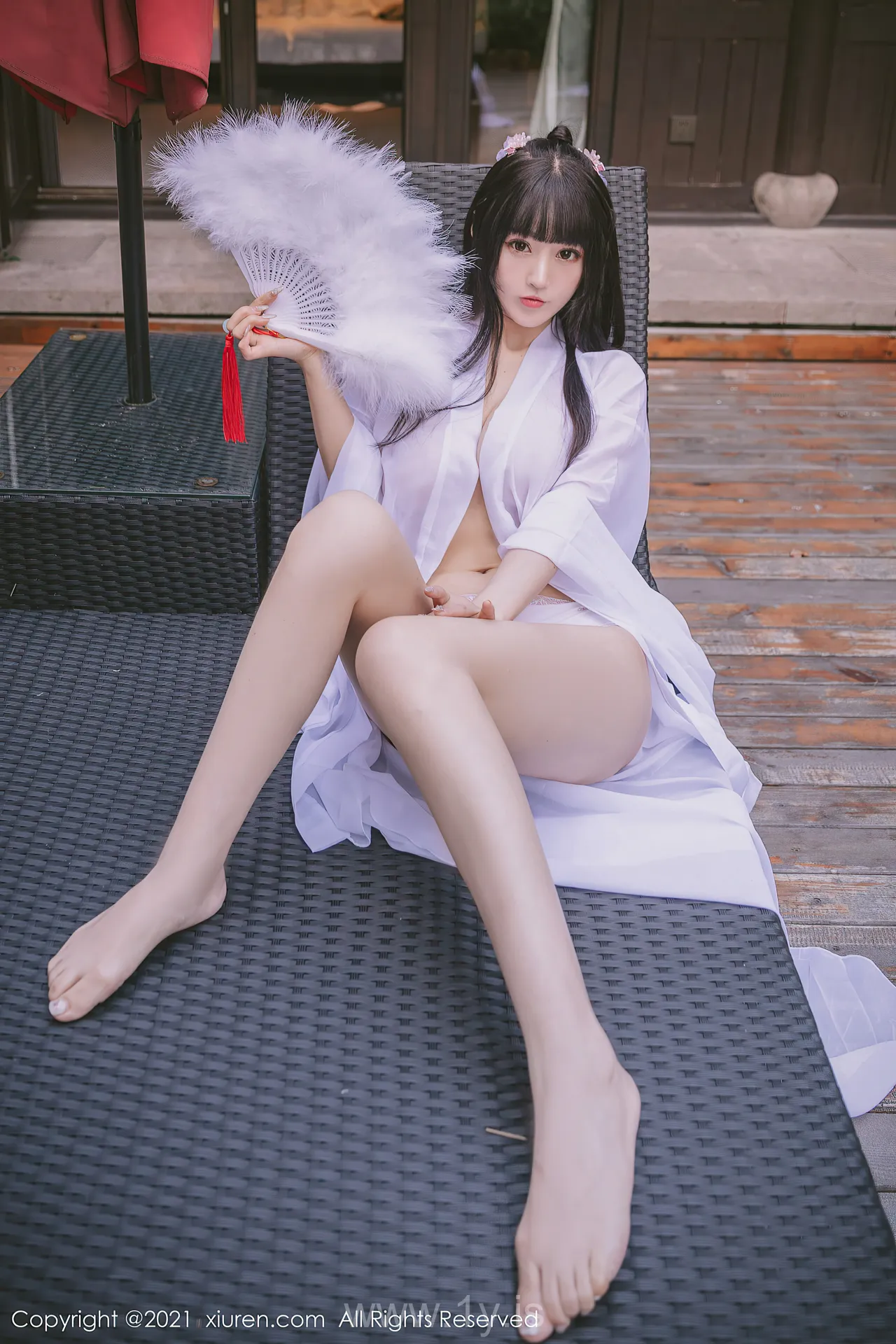 XIUREN(秀人网) NO.3749 Adorable & Sexy Asian Babe 朱可儿Flower