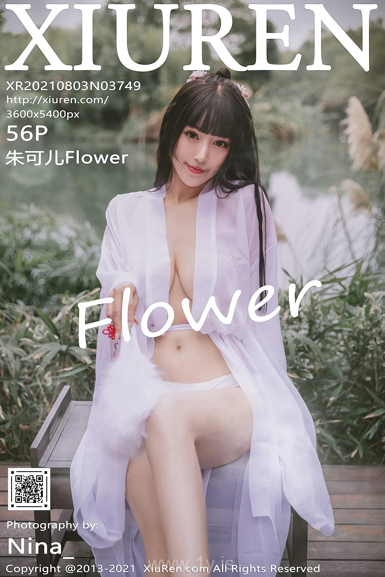 XIUREN(秀人网) NO.3749 Adorable & Sexy Asian Babe 朱可儿Flower