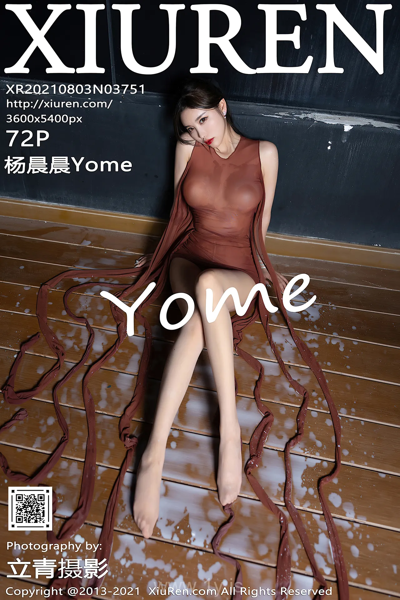 XIUREN(秀人网) NO.3751 Trendy & Gorgeous Asian Homebody Girl 杨晨晨Yome