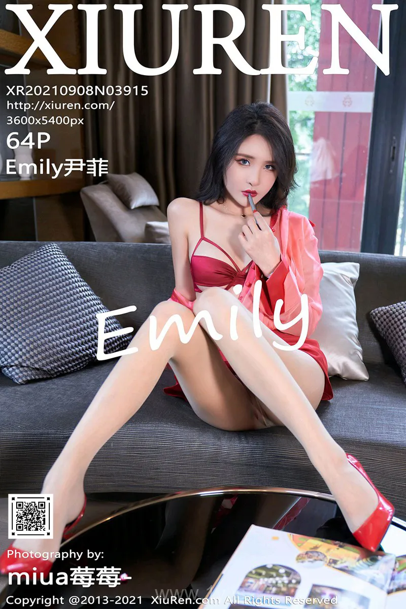 XIUREN(秀人网) NO.3915 Irresistible Chinese Babe Emily尹菲