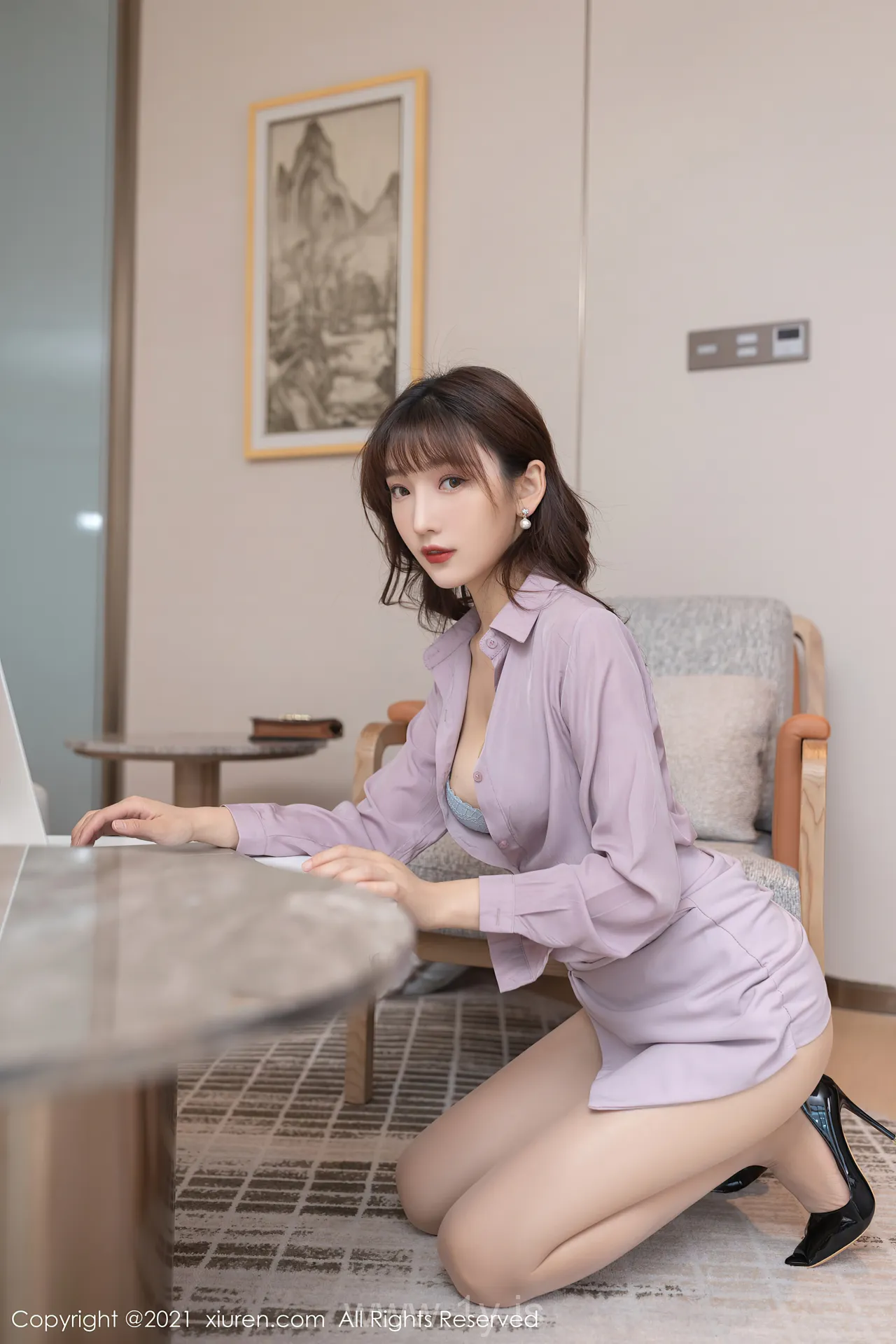 XIUREN(秀人网) NO.3925 Hot Chinese Belle 陆萱萱