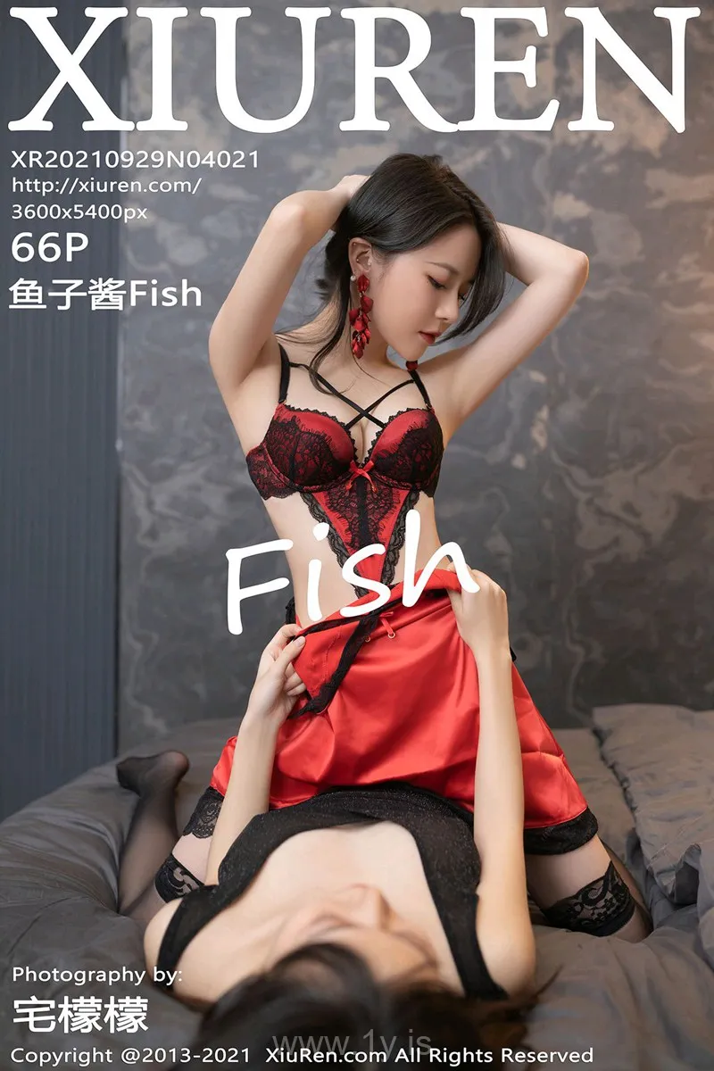 XIUREN(秀人网) NO.4021 Slim Chinese Beauty 鱼子酱Fish