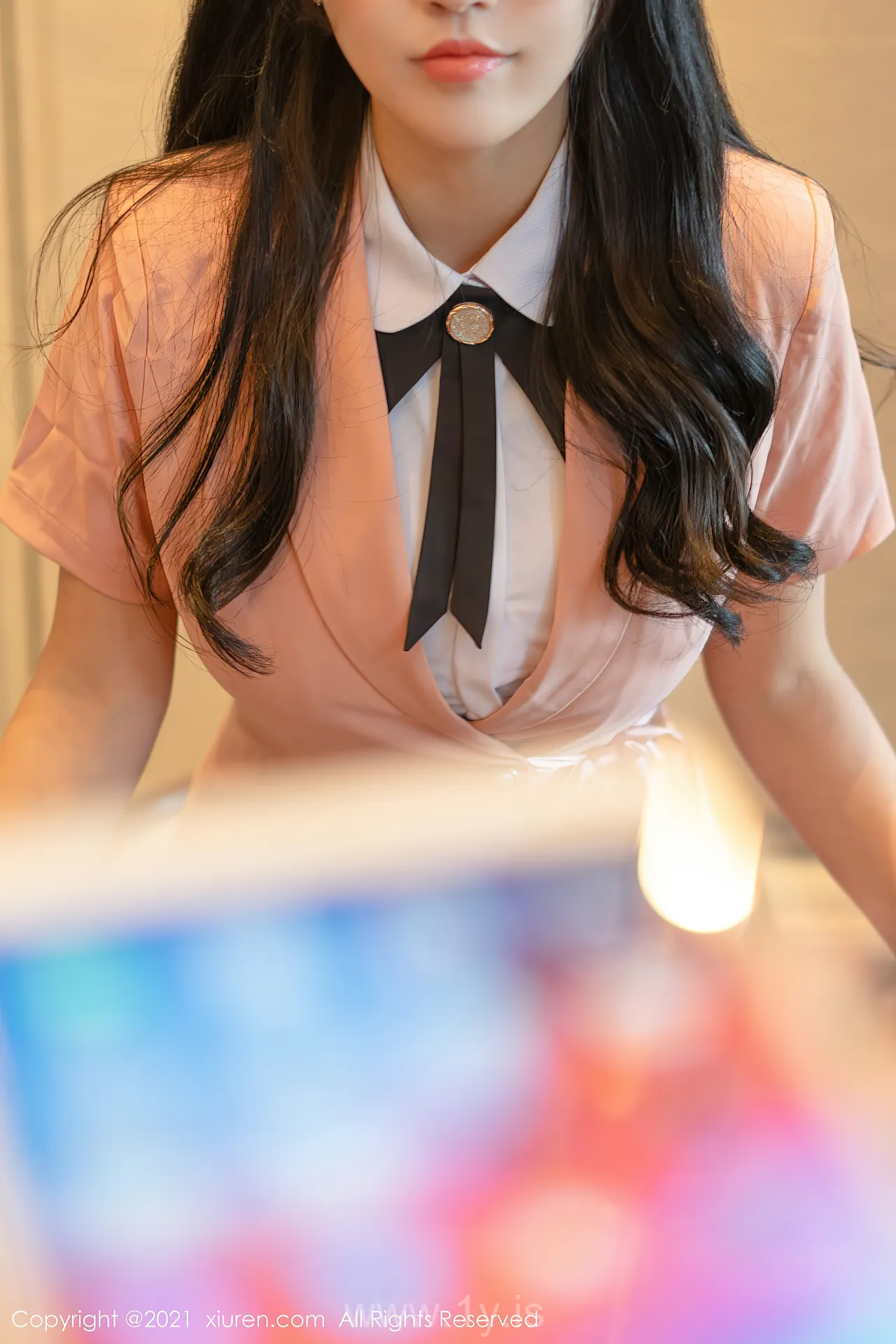 XIUREN(秀人网) NO.4044 Quiet & Irresistible Asian Women 朱可儿Flower