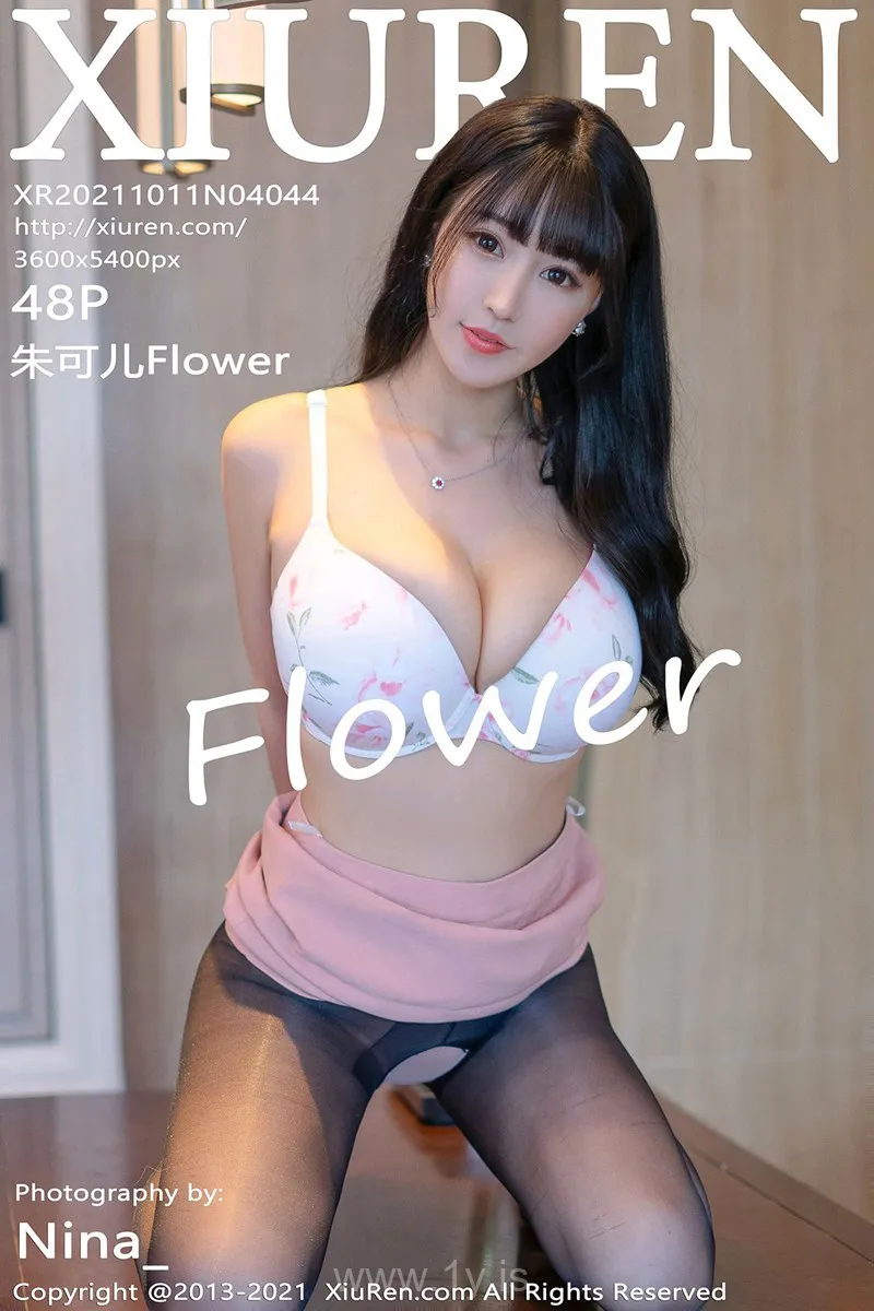 XIUREN(秀人网) NO.4044 Quiet & Irresistible Asian Women 朱可儿Flower