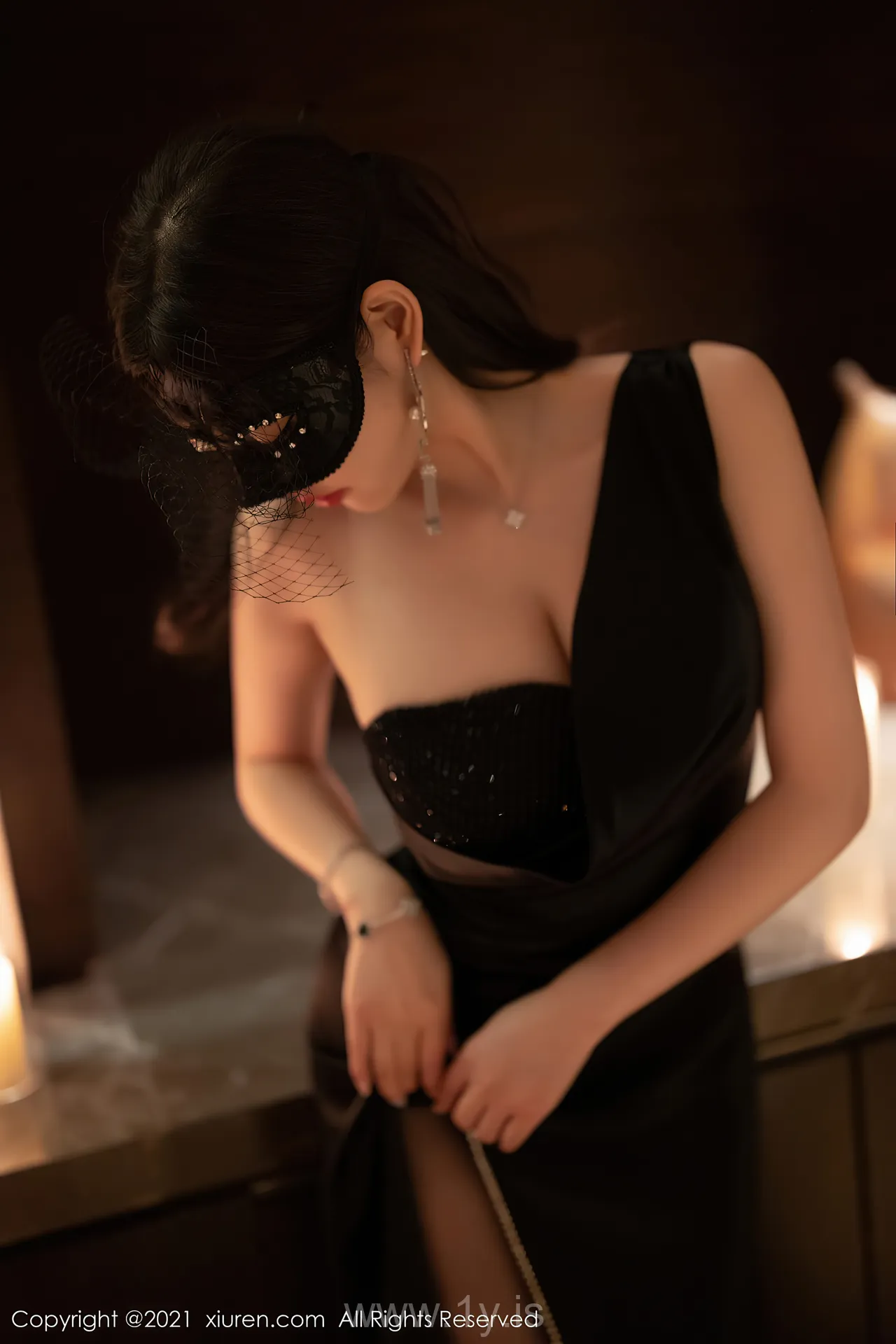 XIUREN(秀人网) NO.4149 Quiet & Slender Asian Belle 杨晨晨Yome