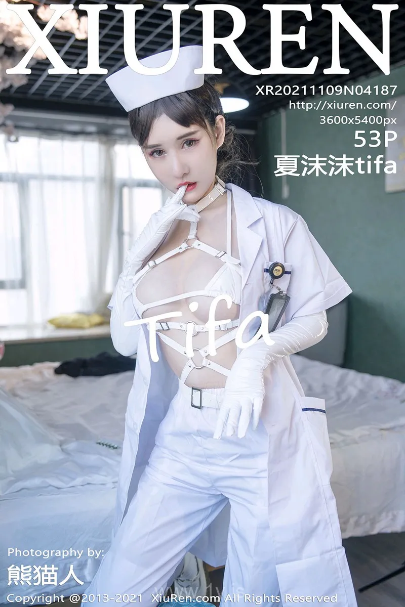 XIUREN(秀人网) NO.4187 Extraordinary Asian Model 夏沫沫tifa
