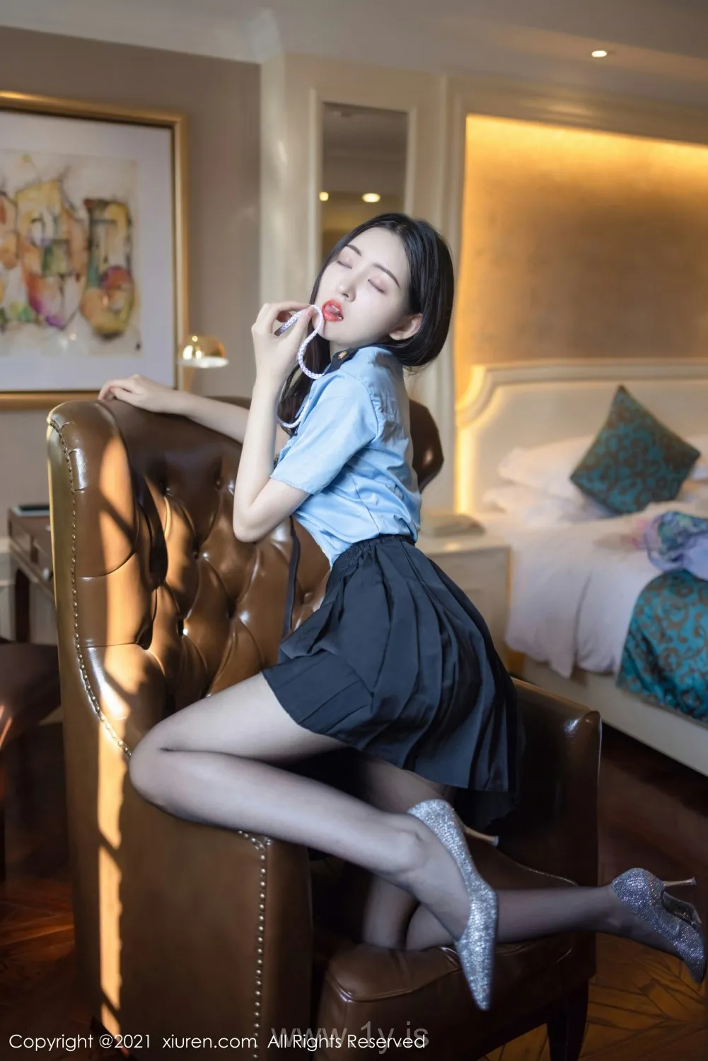 XIUREN(秀人网) NO.4214 Fashionable & Gorgeous Chinese Homebody Girl 沈梦瑶