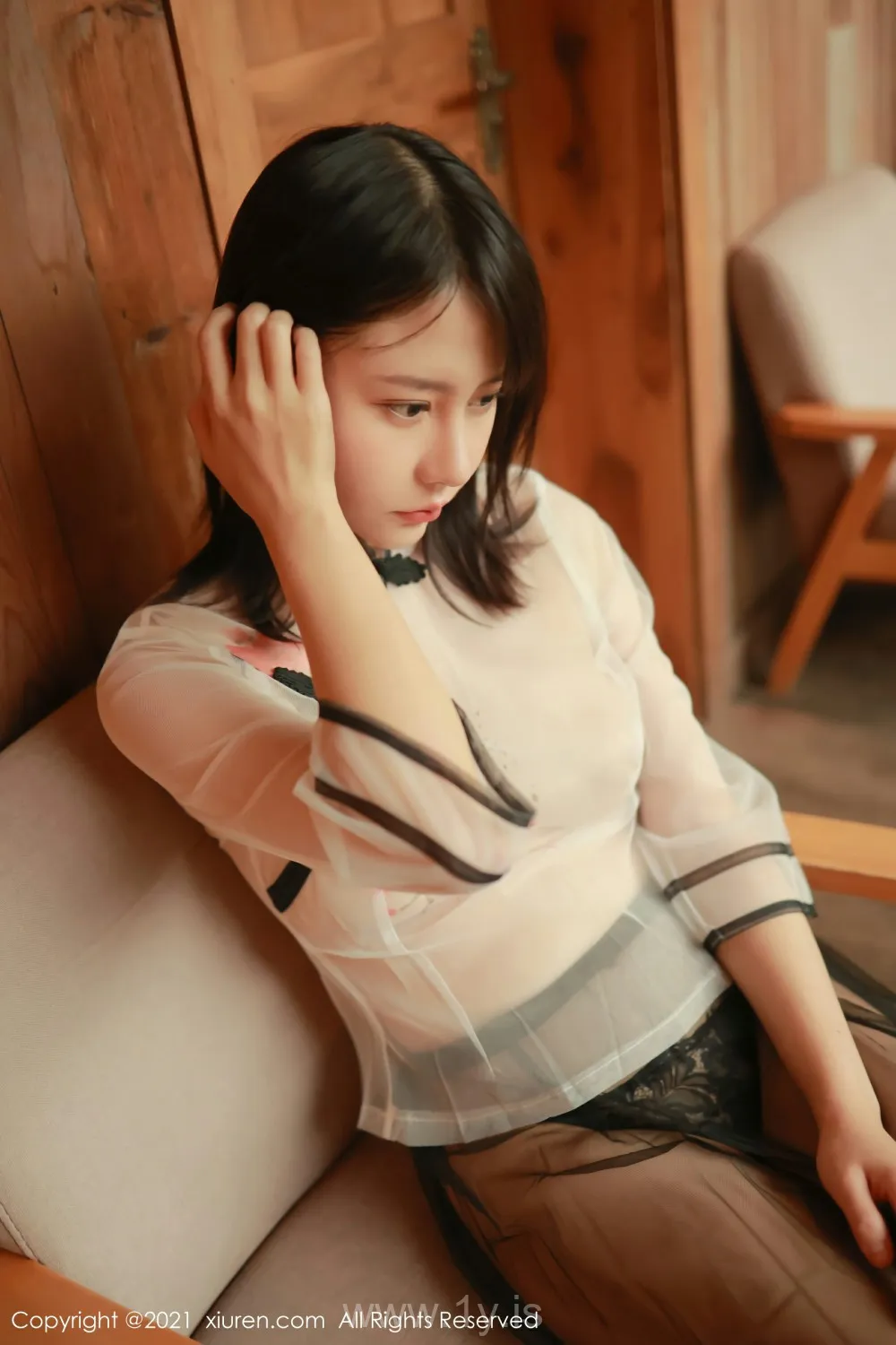 XIUREN(秀人网) NO.4234 Charming & Fashionable Chinese Homebody Girl 韩希蕾