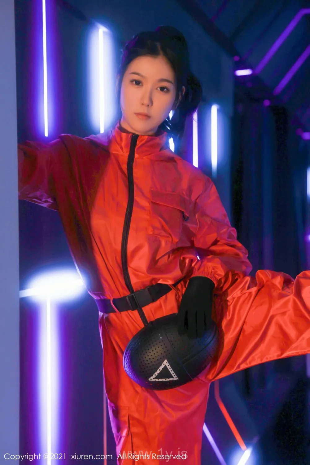 XIUREN(秀人网) NO.4266 Fashionable Asian Mature Princess 李雅柔182CM_鱿鱼游戏