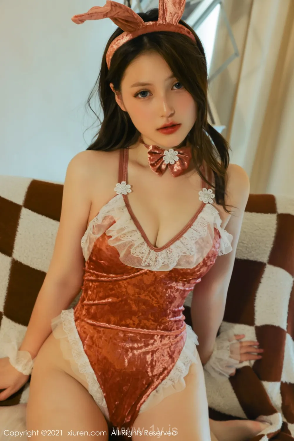 XIUREN(秀人网) NO.4340 Irresistible Chinese Beauty 兔妹妹_圣诞兔女郎