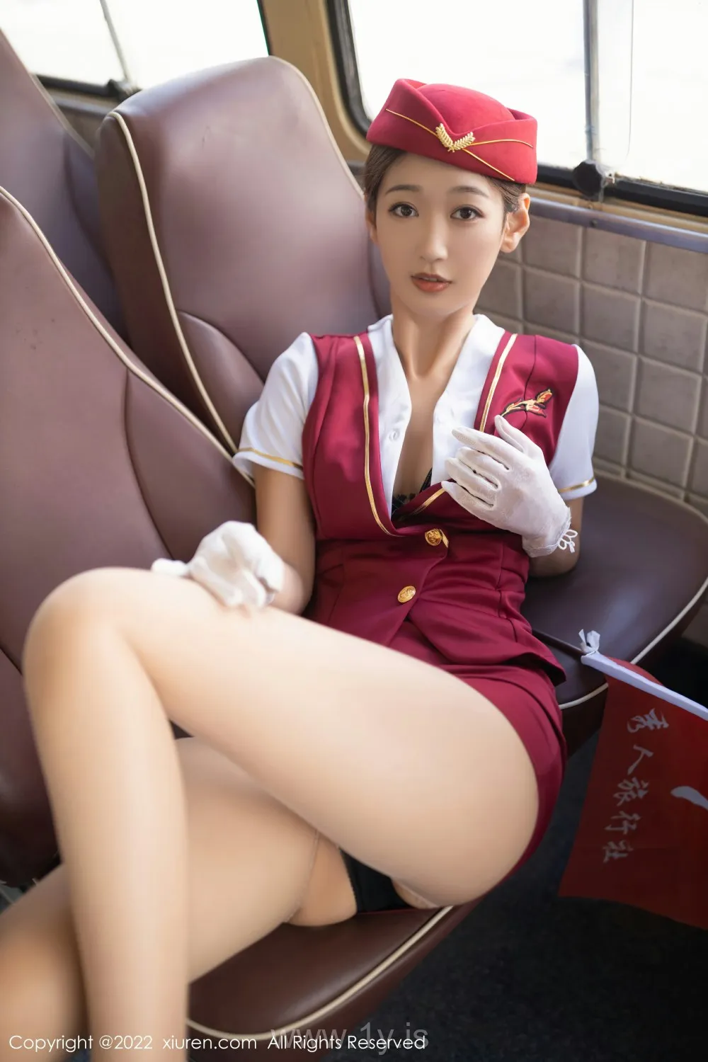 XIUREN(秀人网) NO.4506 Classy Asian Model 唐安琪_导游制服