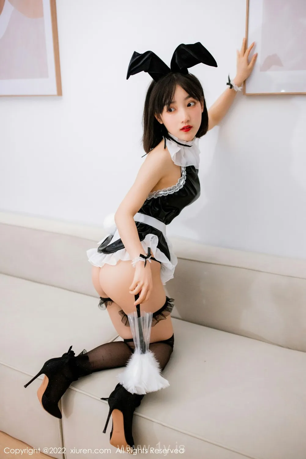 XIUREN(秀人网) NO.4533 Fashionable & Stunning Chinese Goddess 小可爱o.o_性感兔子装