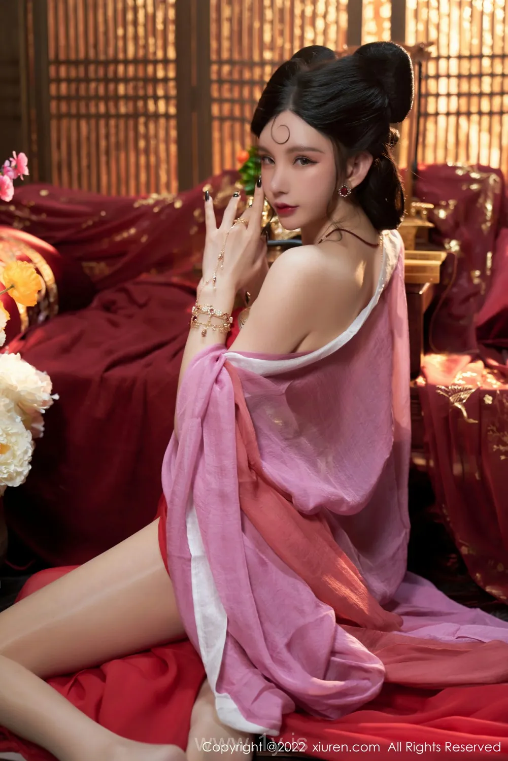 XIUREN(秀人网) NO.4575 Irresistible & Slender Chinese Hottie 周于希Sally_春宵苦短