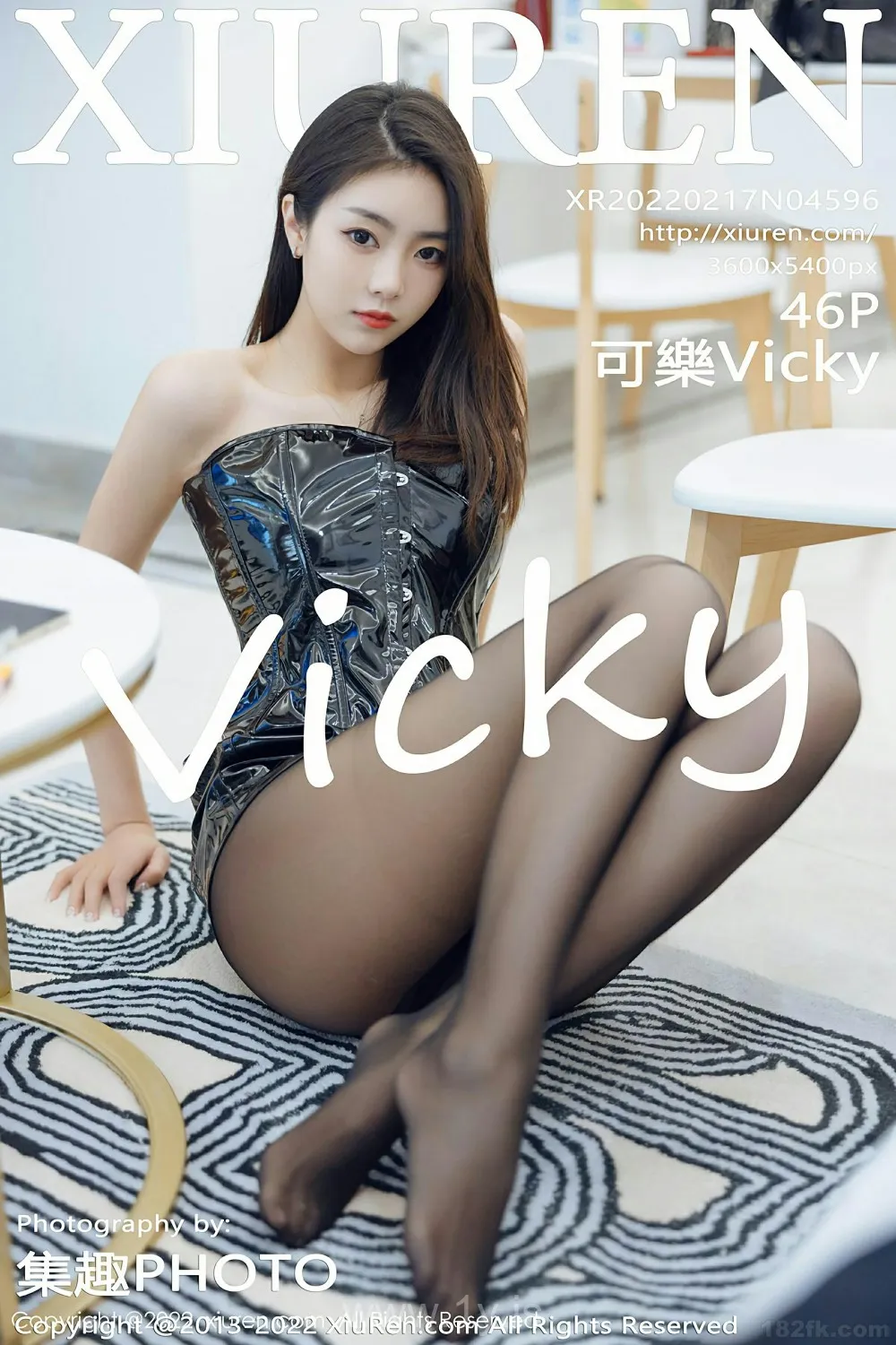 XIUREN(秀人网) NO.4596 Delightful Chinese Peri 可樂Vicky_性感连衣裙