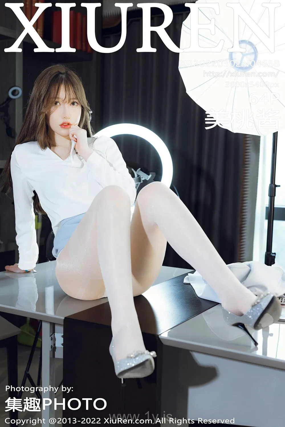 XIUREN(秀人网) NO.4658 Pretty & Elegant Asian Chick 美桃酱_制服系列