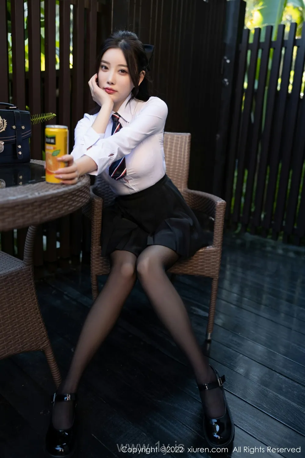 XIUREN(秀人网) NO.4721 Elegant Asian Beauty 杨晨晨Yome_学妹制服