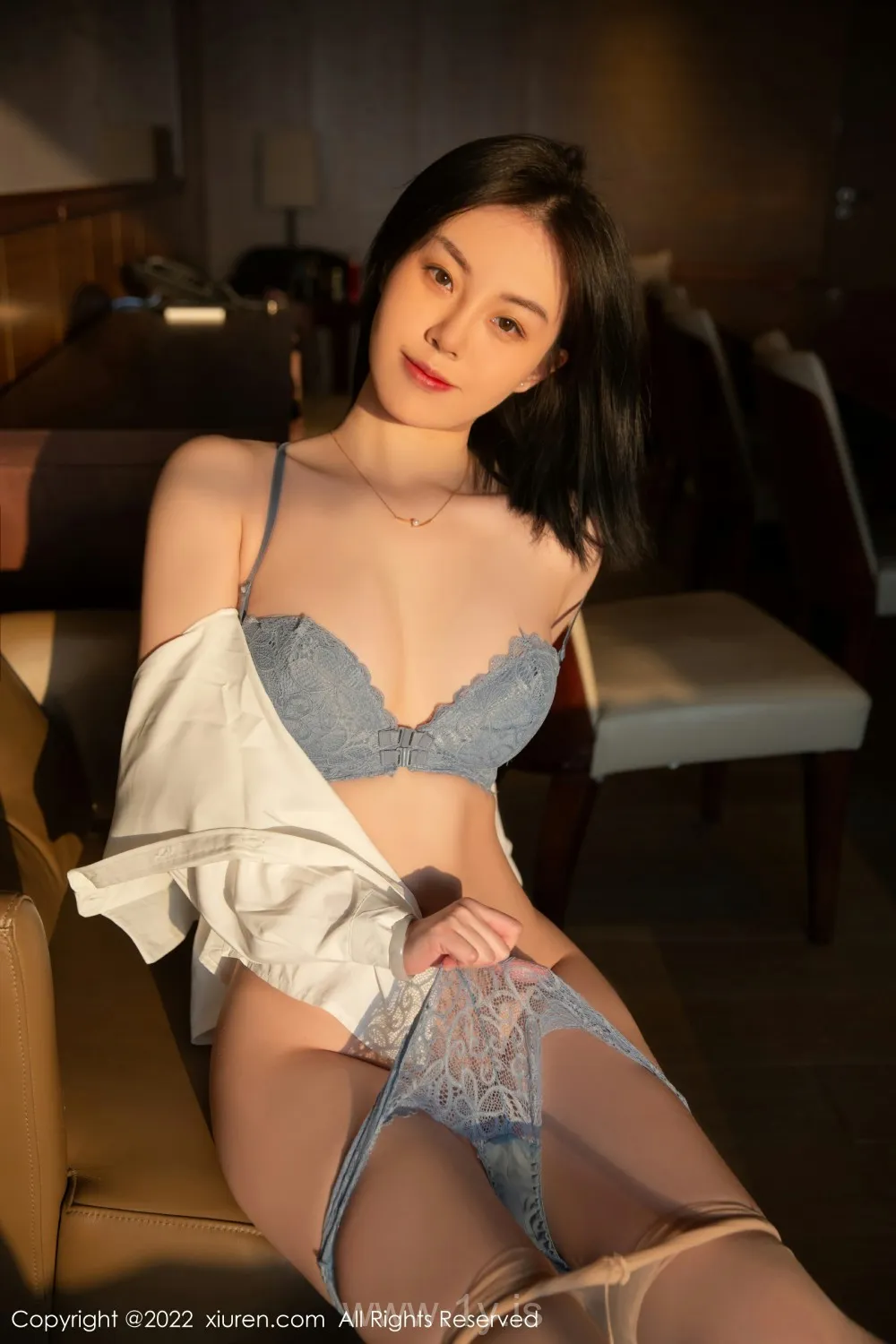 XIUREN(秀人网) NO.4733 Fashionable & Elegant Asian Model 一颗甜蛋黄a_办公室秘书