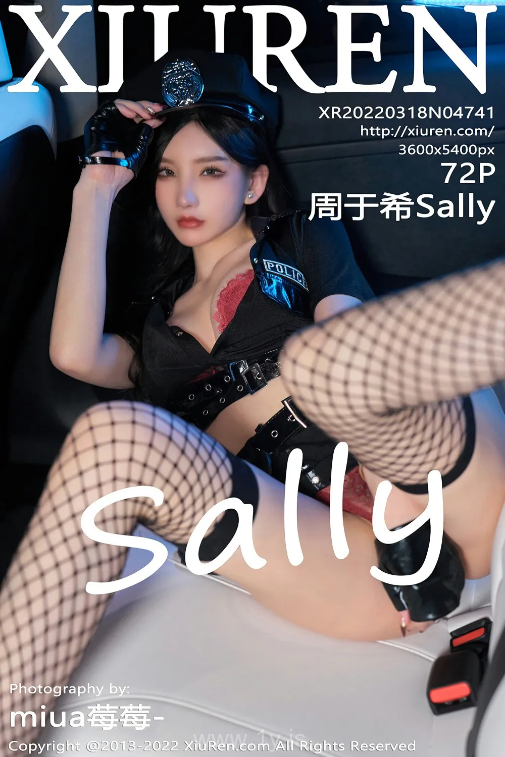 XIUREN(秀人网) NO.4741 Pretty & Good-looking Chinese Cougar 周于希Sally_性感女警官