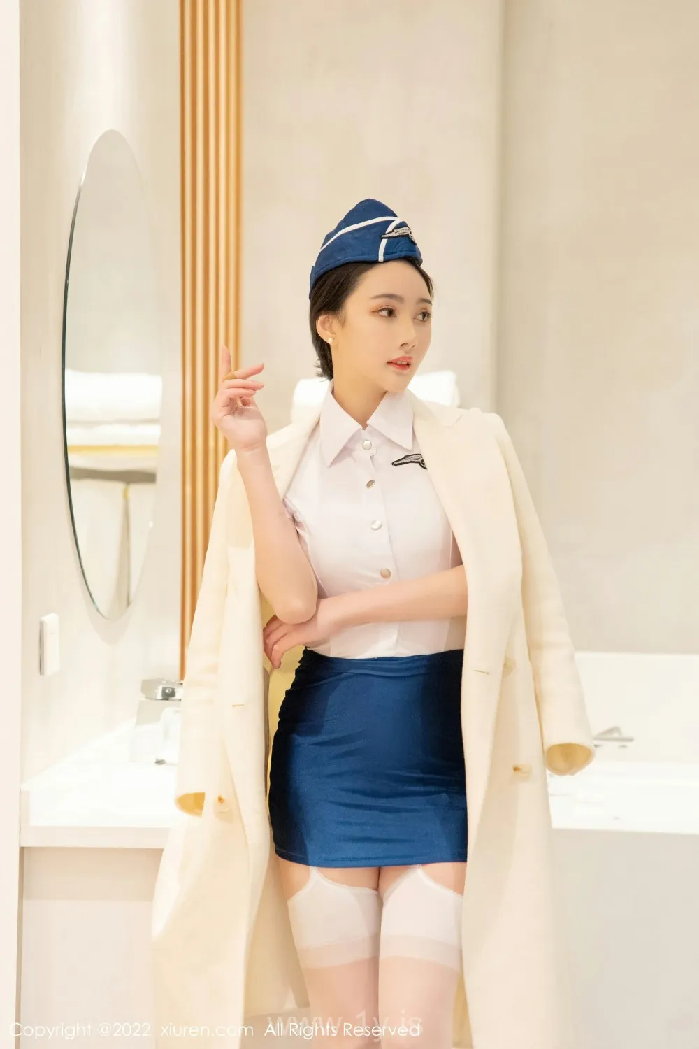 XIUREN(秀人网) NO.4750 Quiet & Fashionable Chinese Mature Princess summer宝宝_空姐制服