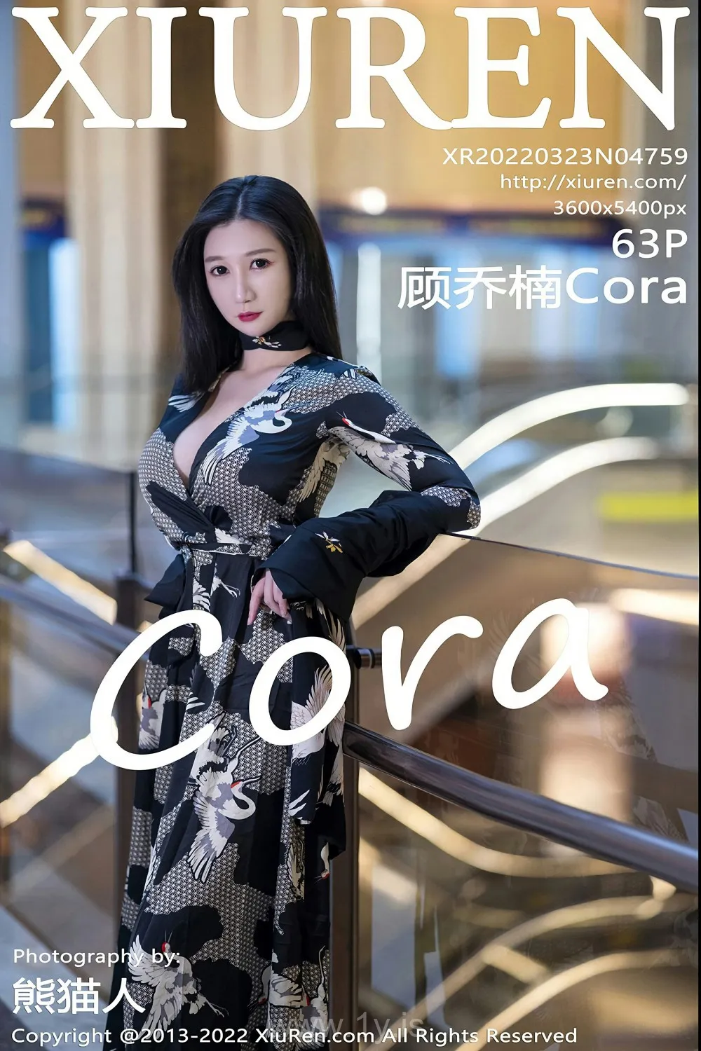 XIUREN(秀人网) NO.4759 Slender Chinese Cougar 顾乔楠Cora_肉感御姐