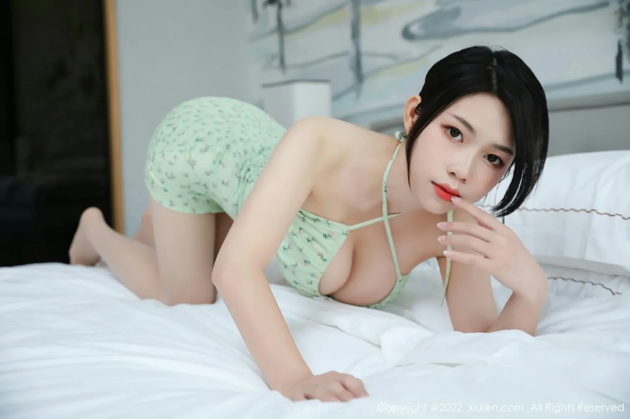XIUREN(秀人网) NO.4858 Adorable Asian Belle 娜娜子呀