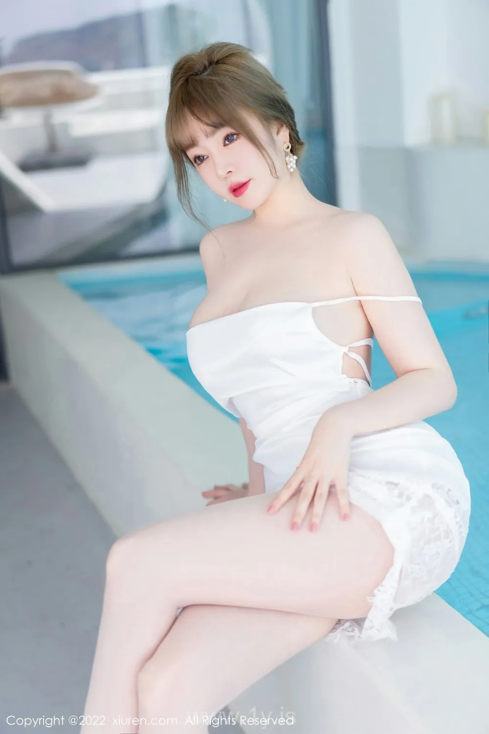 XIUREN(秀人网) NO.4876 Slim & Beautiful Chinese Teen 王雨纯