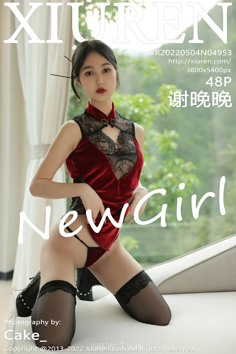 XIUREN(秀人网) NO.4953 Irresistible Chinese Beauty 谢晚晚