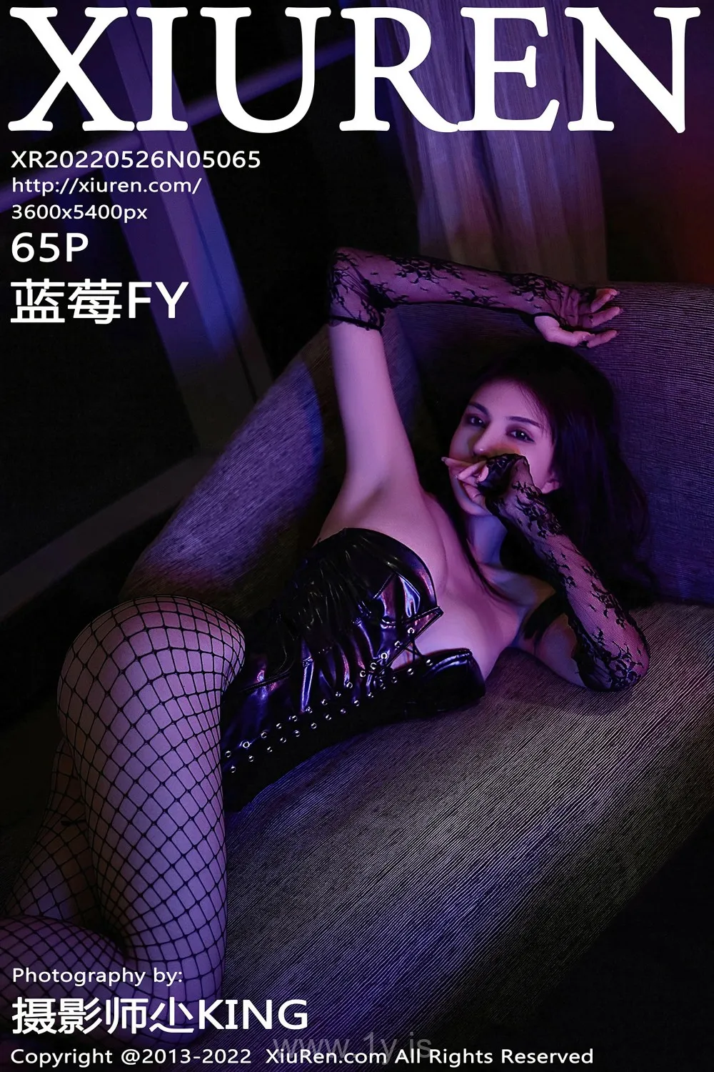 XIUREN(秀人网) NO.5065 Delightful Chinese Cougar 蓝莓FY