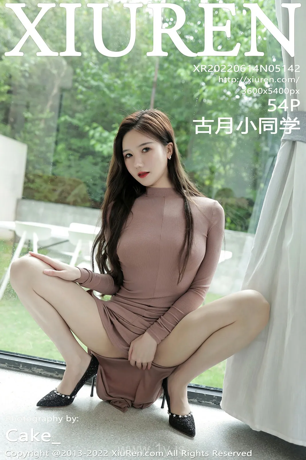 XIUREN(秀人网) NO.5142 Exquisite & Quiet Chinese Model 古月小同学