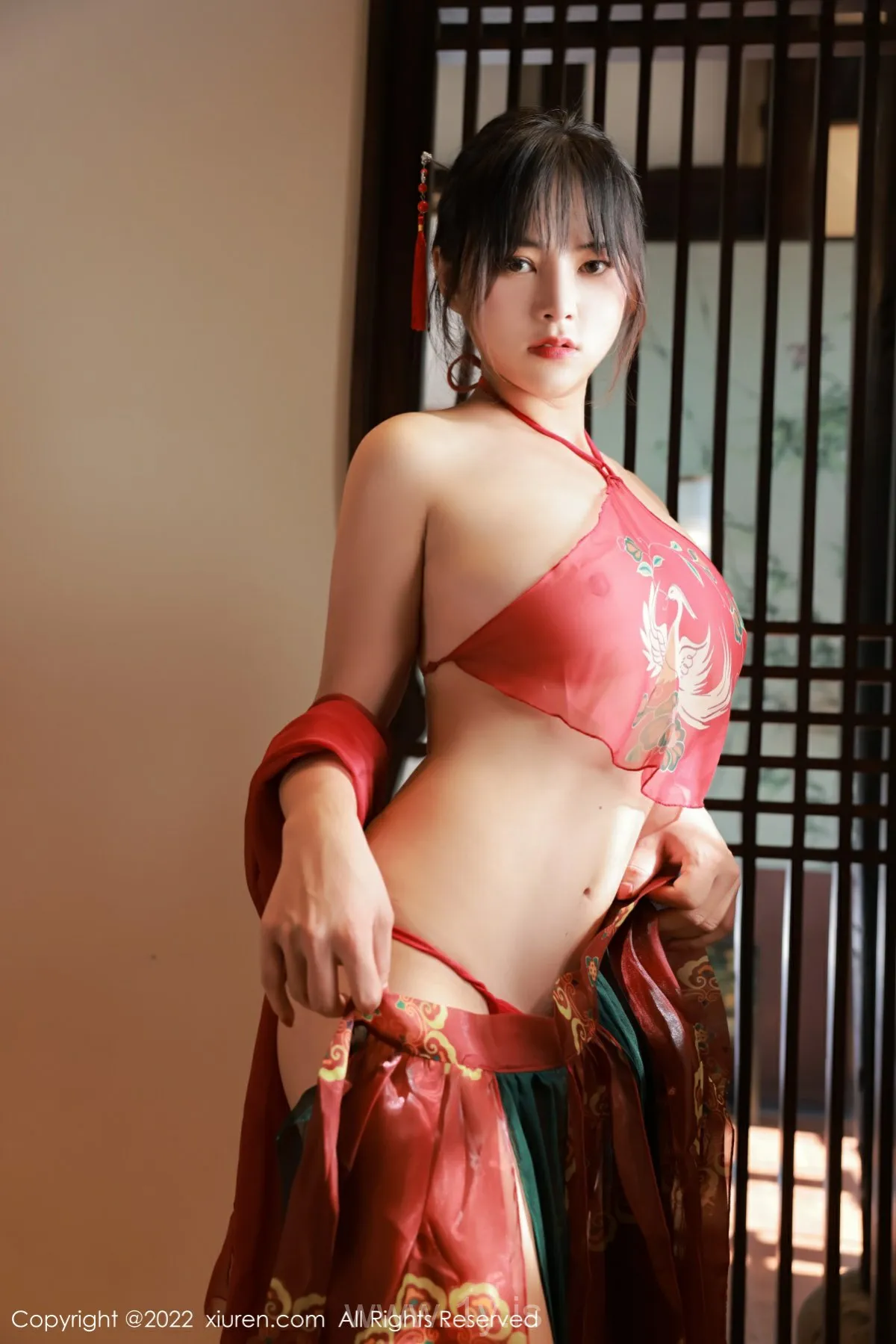 XIUREN(秀人网) NO.5222 Fair & Adorable Chinese Homebody Girl 奈沐子