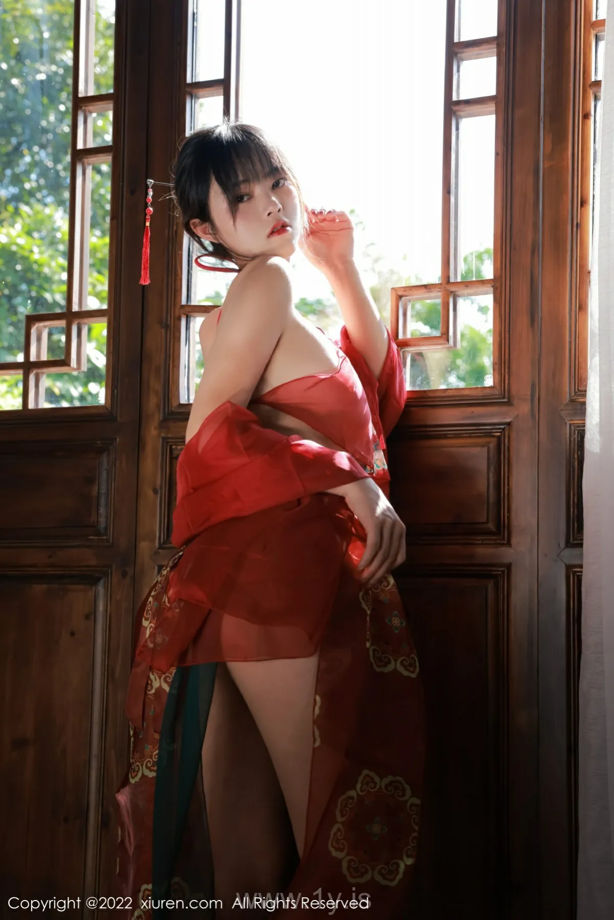 XIUREN(秀人网) NO.5222 Fair & Adorable Chinese Homebody Girl 奈沐子