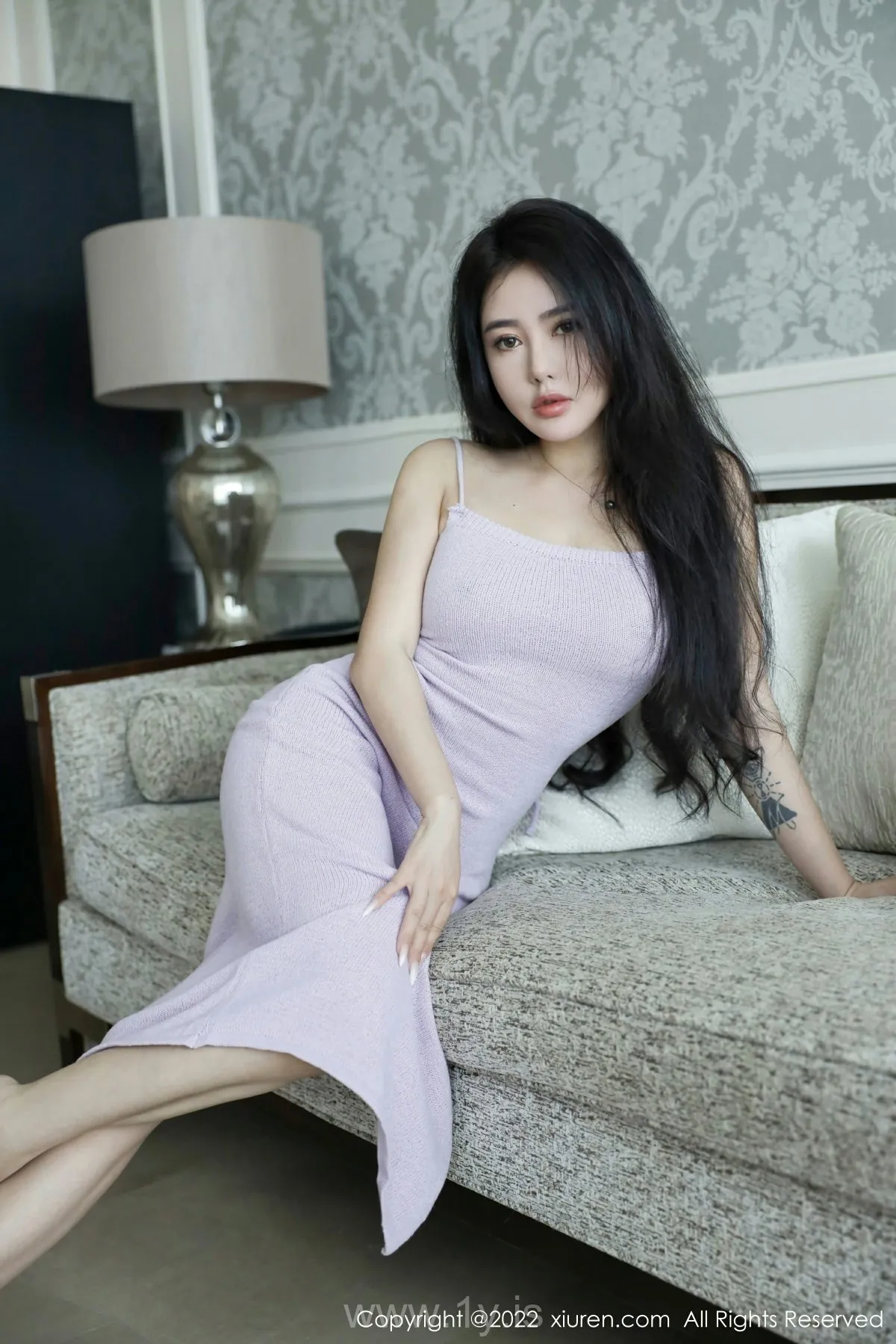 XIUREN(秀人网) No.5336 Elegant & Well Done Asian Homebody Girl Manuela玛鲁娜