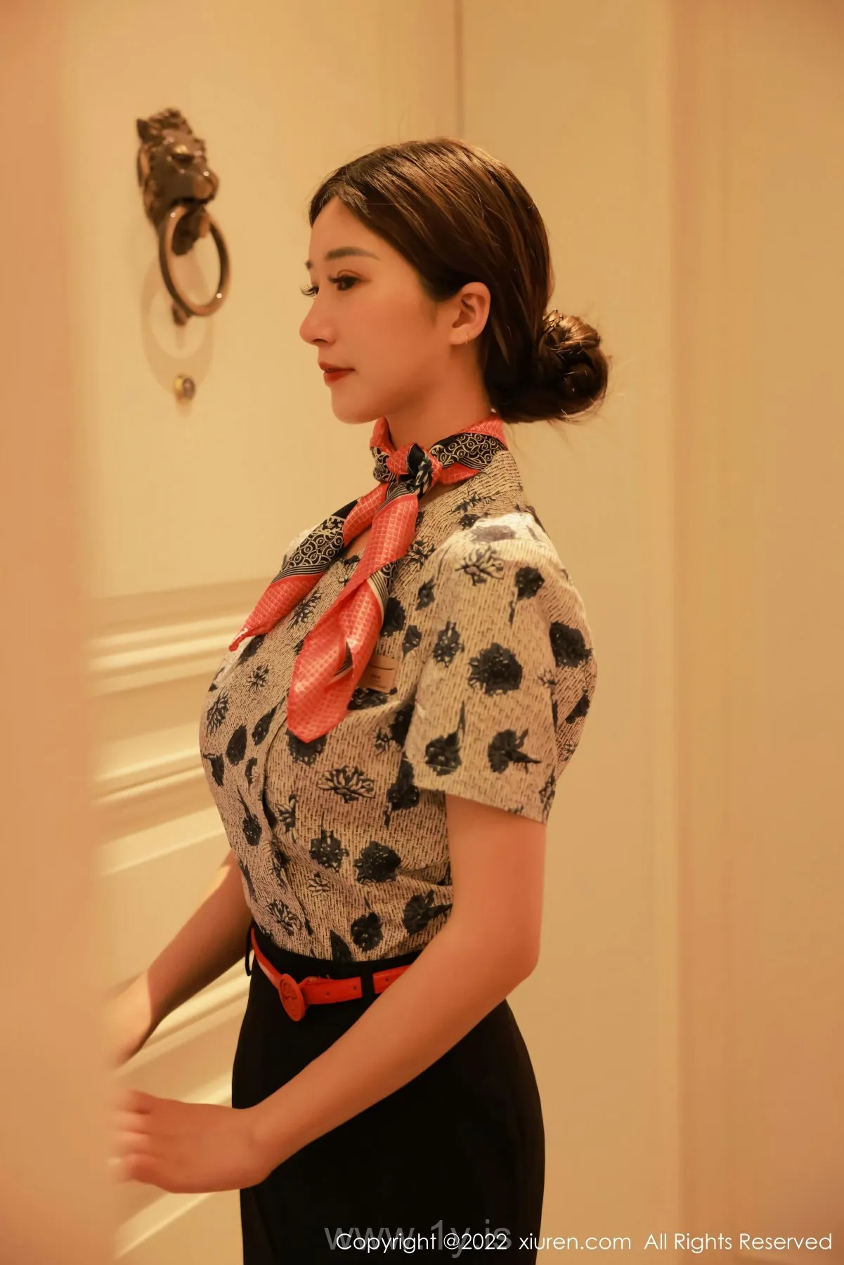 XIUREN(秀人网) No.5349 Delightful & Nice-looking Asian Girl hebe韩心雨