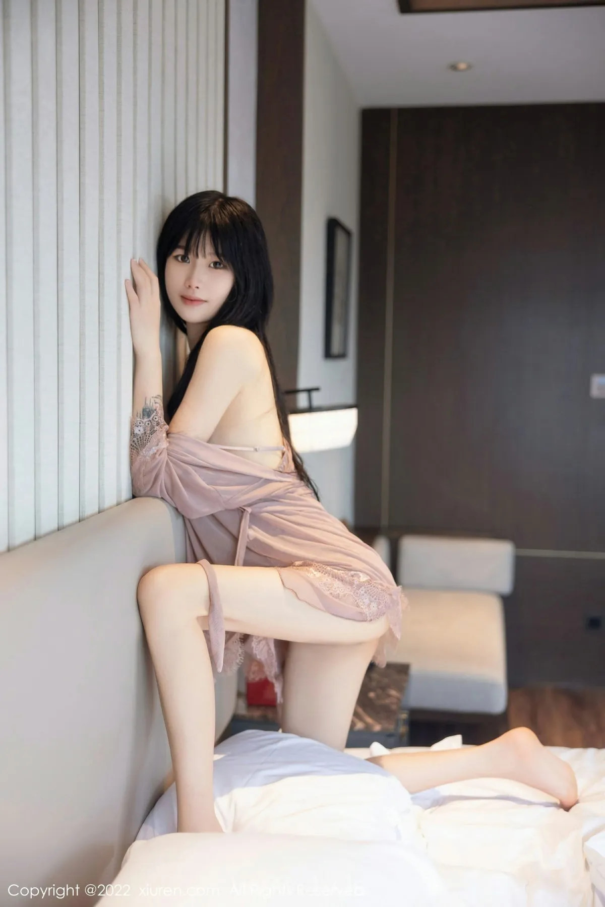 XIUREN(秀人网) No.5408 Trendy Asian Homebody Girl 77qiqi