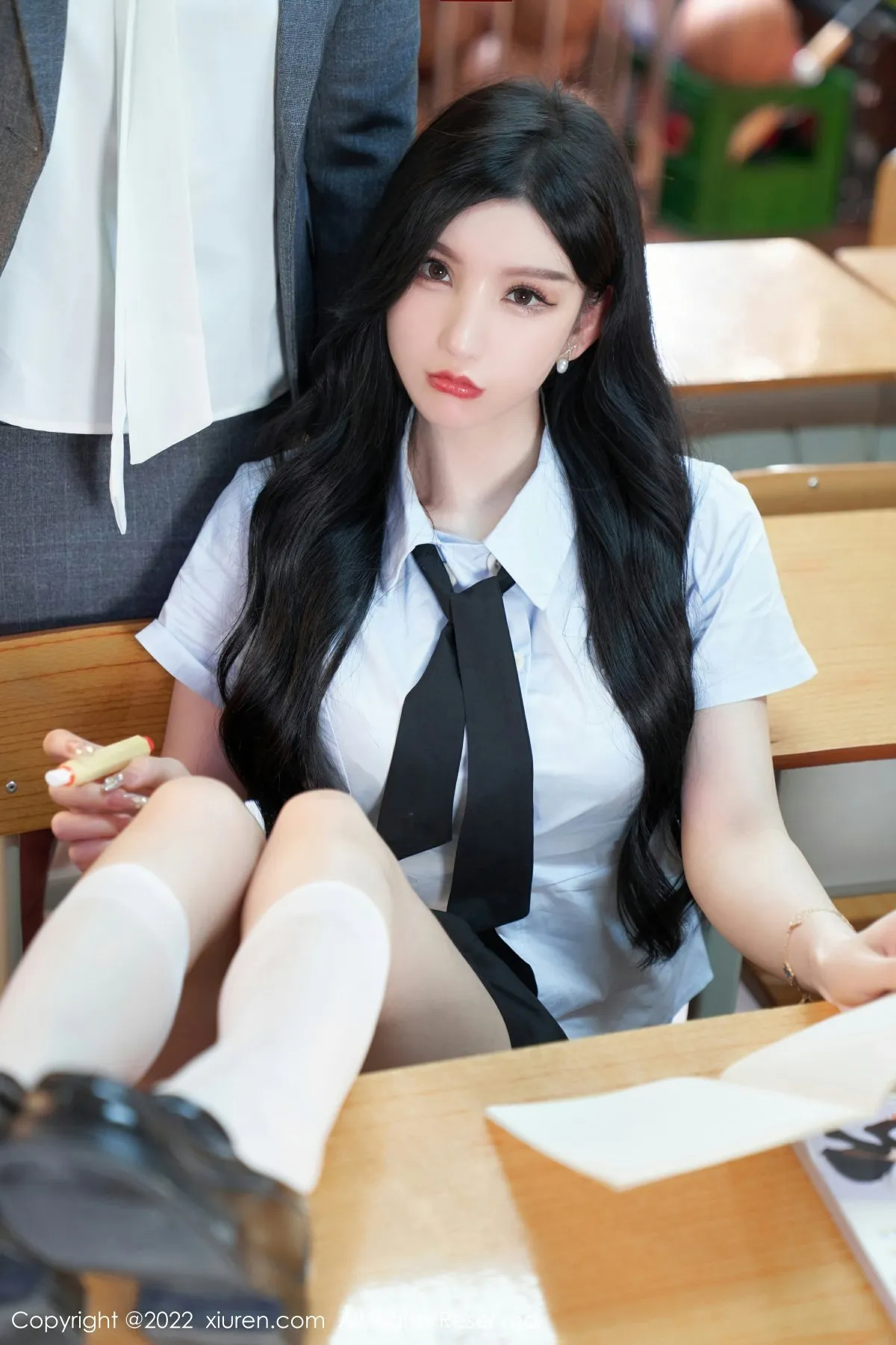 XIUREN(秀人网) No.5452 Pretty Asian Homebody Girl 周于希Sally