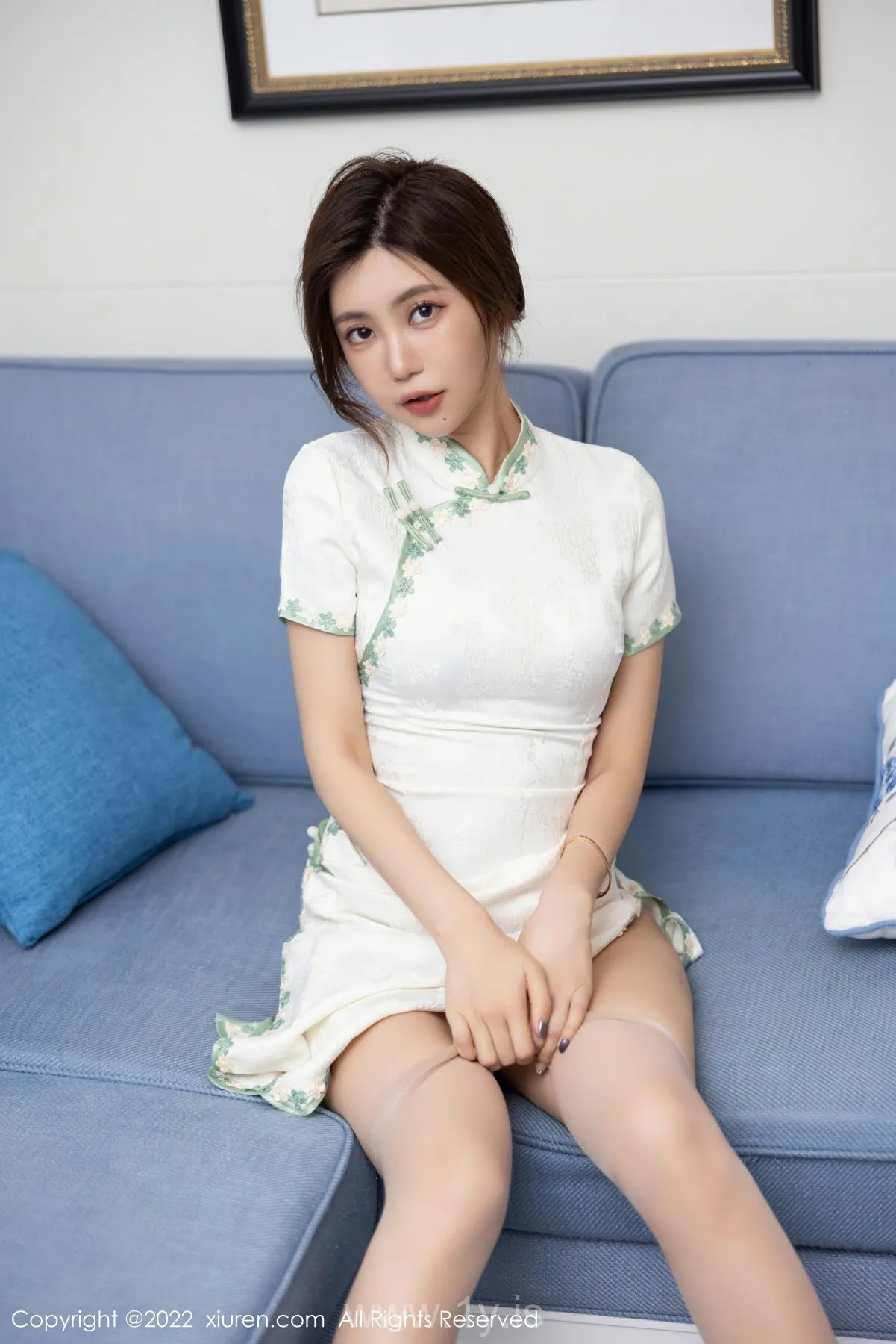 XIUREN(秀人网) No.5468 Appealing Chinese Homebody Girl 绮里嘉ula