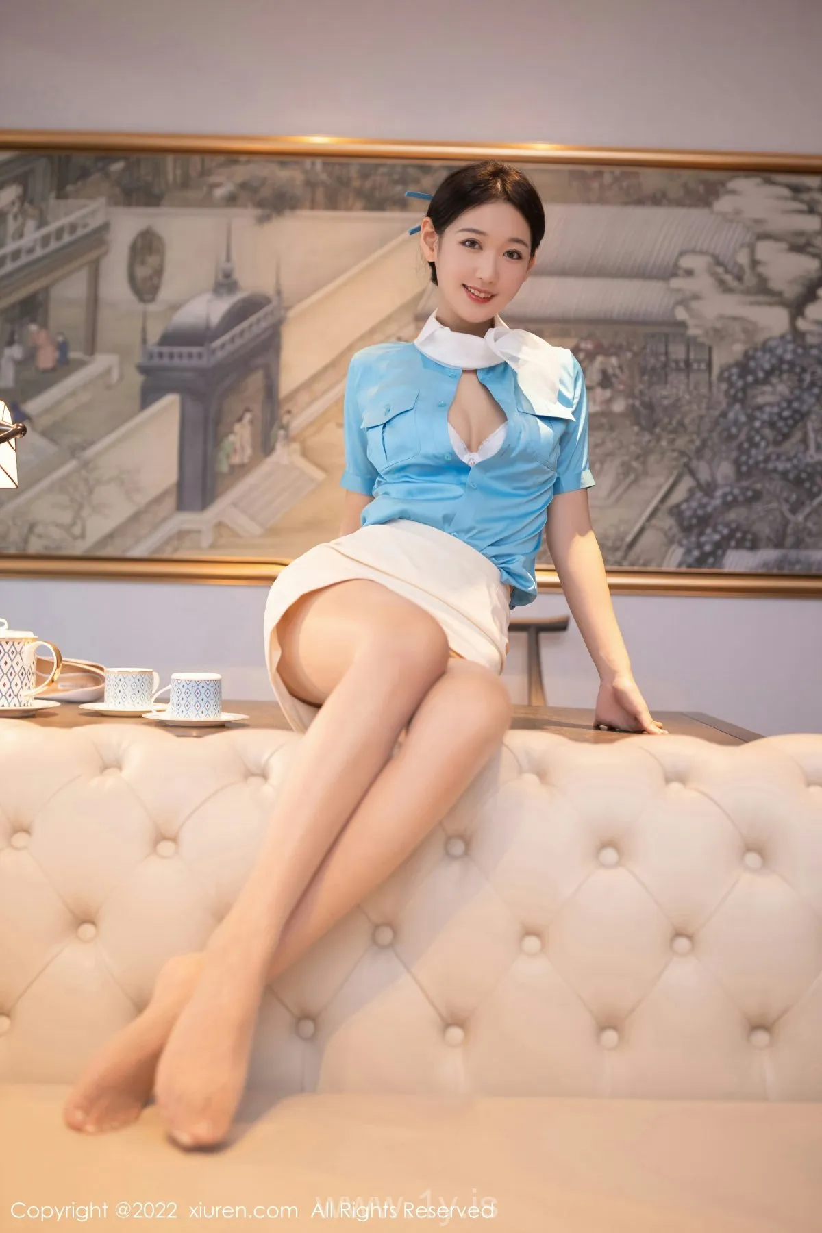 XIUREN(秀人网) No.5510 Stunning Asian Babe 唐安琪