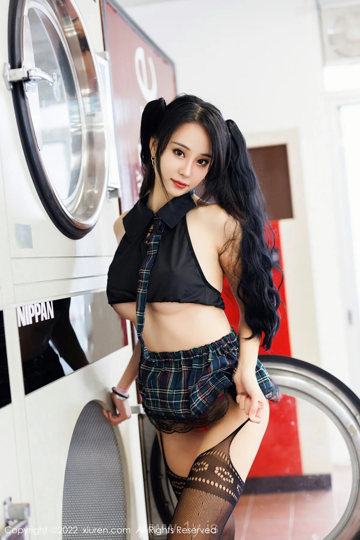 XIUREN(秀人网) No.5511 Nice-looking Asian Hottie 蓝夏Akasha