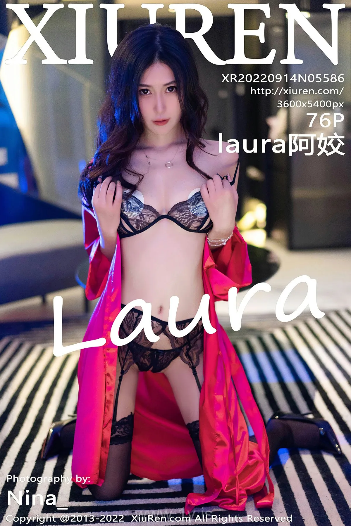 XIUREN(秀人网) No.5586 Pretty Chinese Beauty laura阿姣