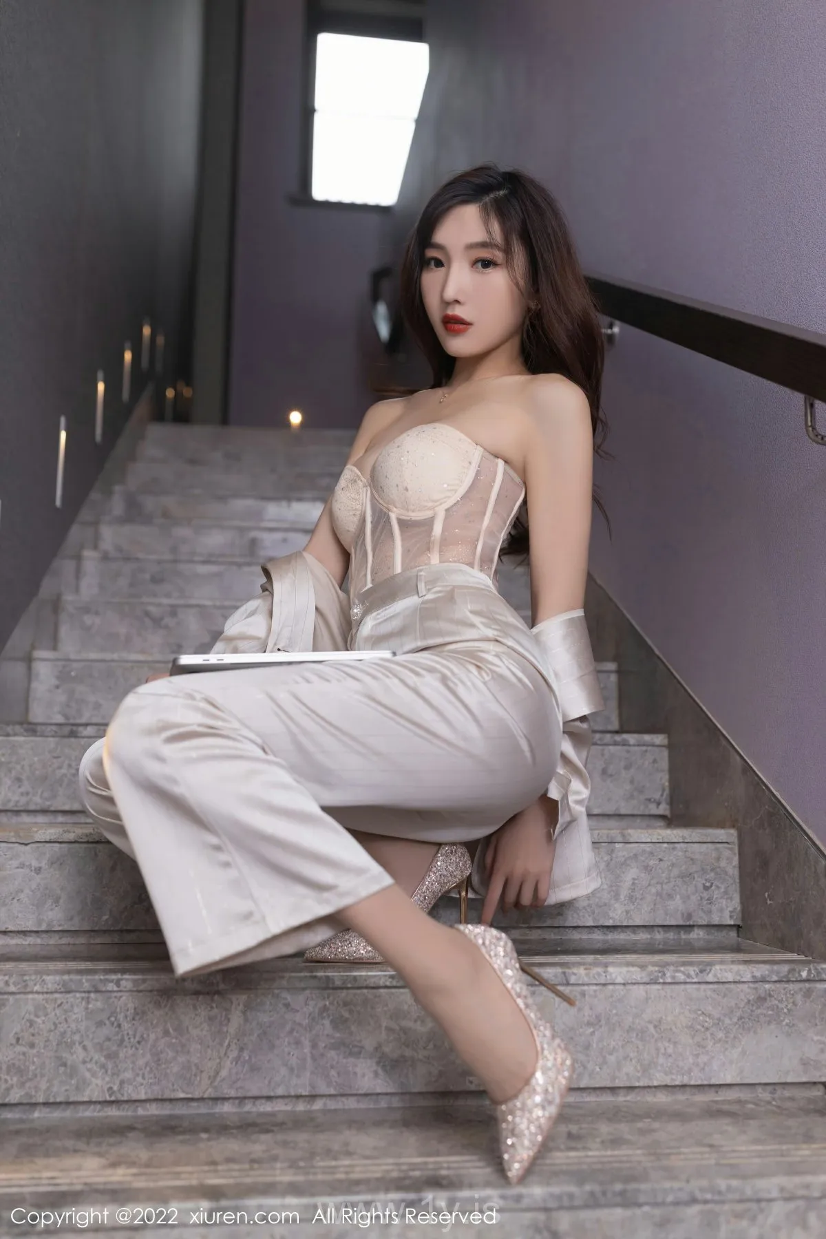 XIUREN(秀人网) No.5594 Pretty & Charming Chinese Girl 陆萱萱