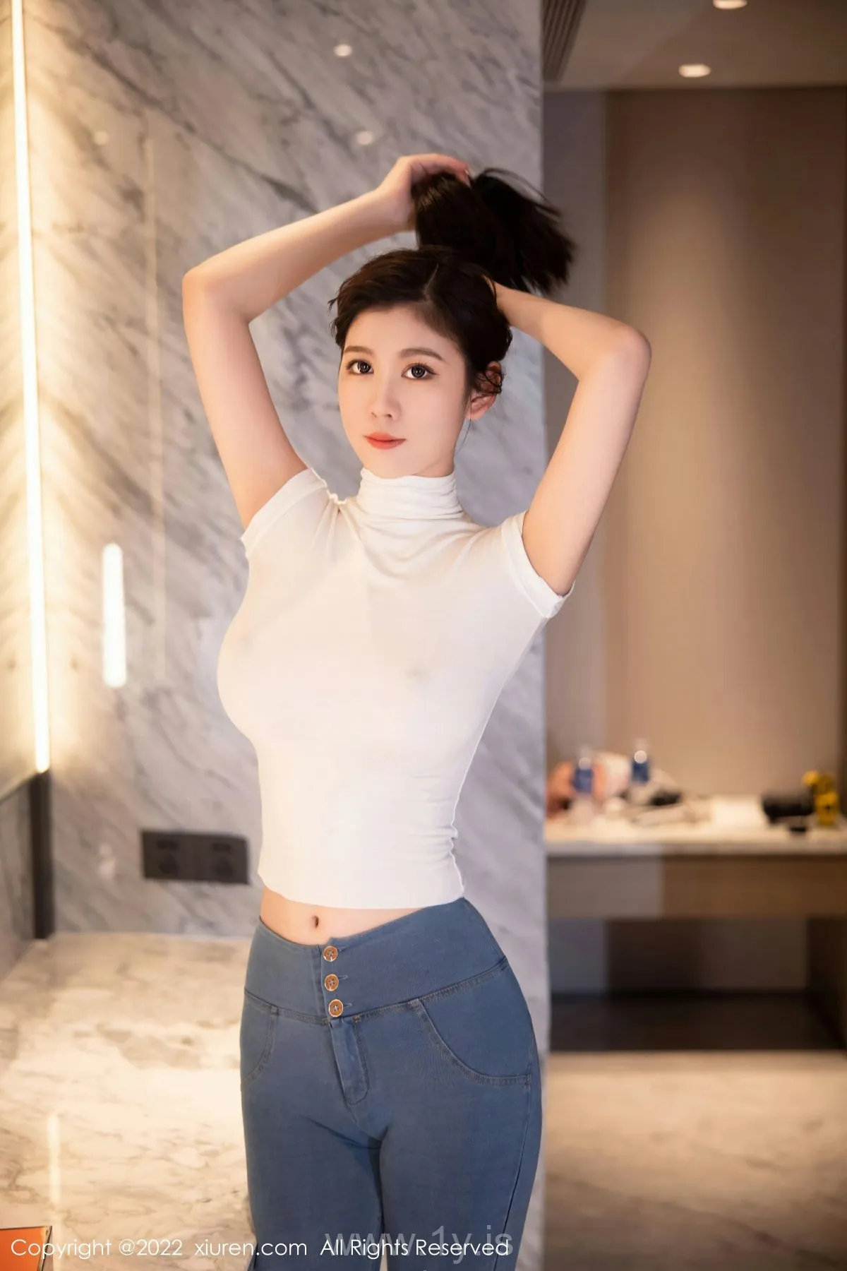 XIUREN(秀人网) No.5677 Lovely & Slender Chinese Jade 李雅柔182CM