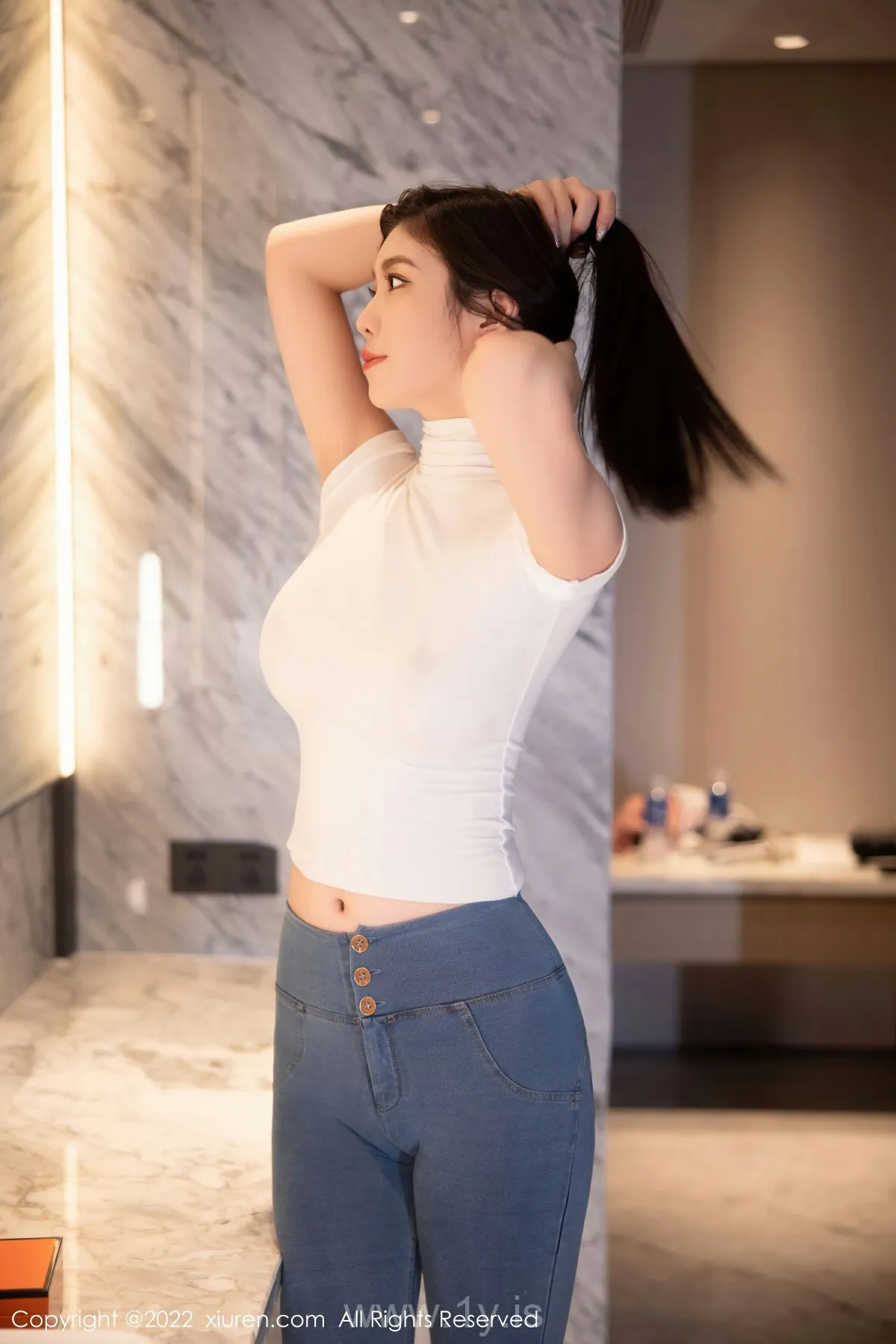 XIUREN(秀人网) No.5677 Lovely & Slender Chinese Jade 李雅柔182CM