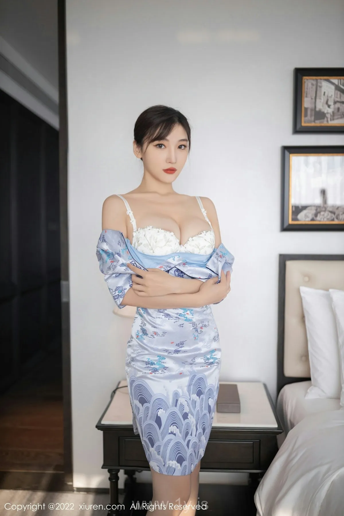 XIUREN(秀人网) No.5739 Slim Asian Belle 陆萱萱