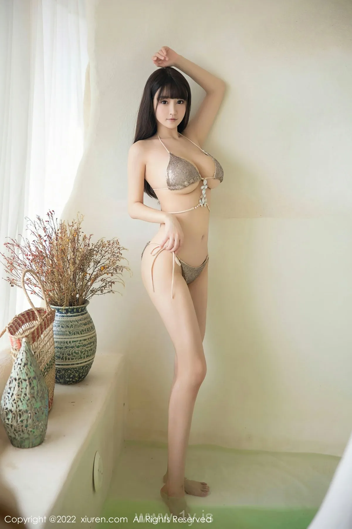 XIUREN(秀人网) No.5788 Delightful & Slim Chinese Model 朱可儿Flora