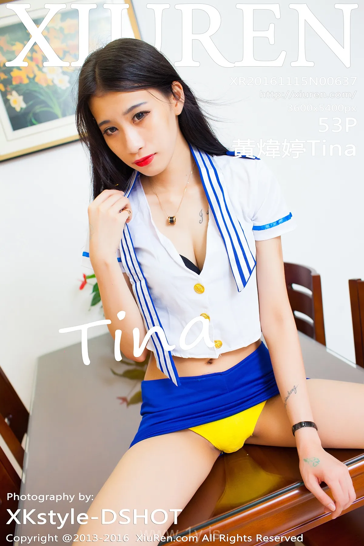 XIUREN(秀人网) NO.637 Good-looking & Hot Chinese Chick 黃煒婷Tina