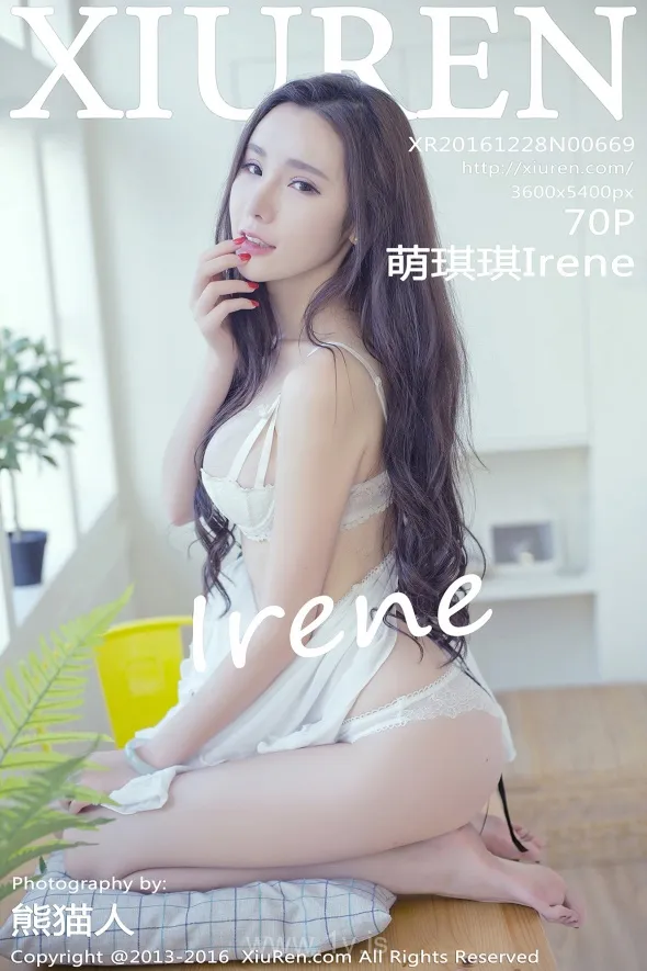 XIUREN(秀人网) NO.669 Good-looking Asian Peri 萌琪琪Irene