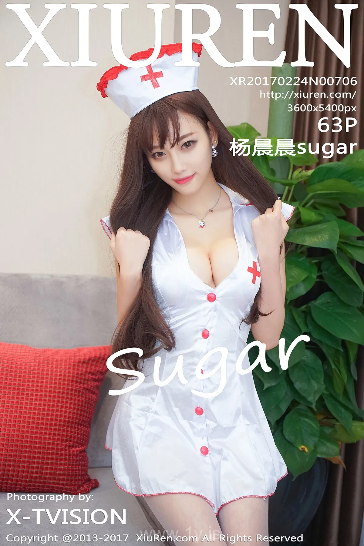 XIUREN(秀人网) NO.706 Adorable & Cute Chinese Hottie 杨晨晨sugar