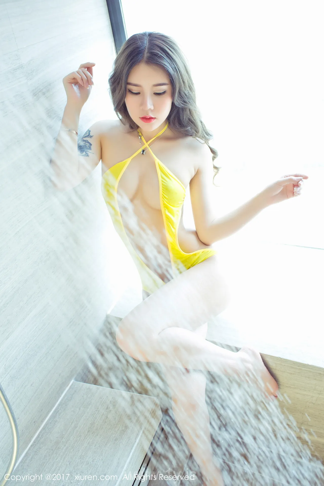 XIUREN(秀人网) NO.763 Slim & Stunning Asian Homebody Girl 爱丽莎Lisa
