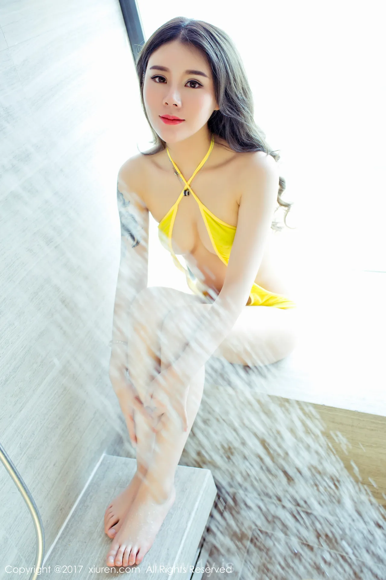 XIUREN(秀人网) NO.763 Slim & Stunning Asian Homebody Girl 爱丽莎Lisa
