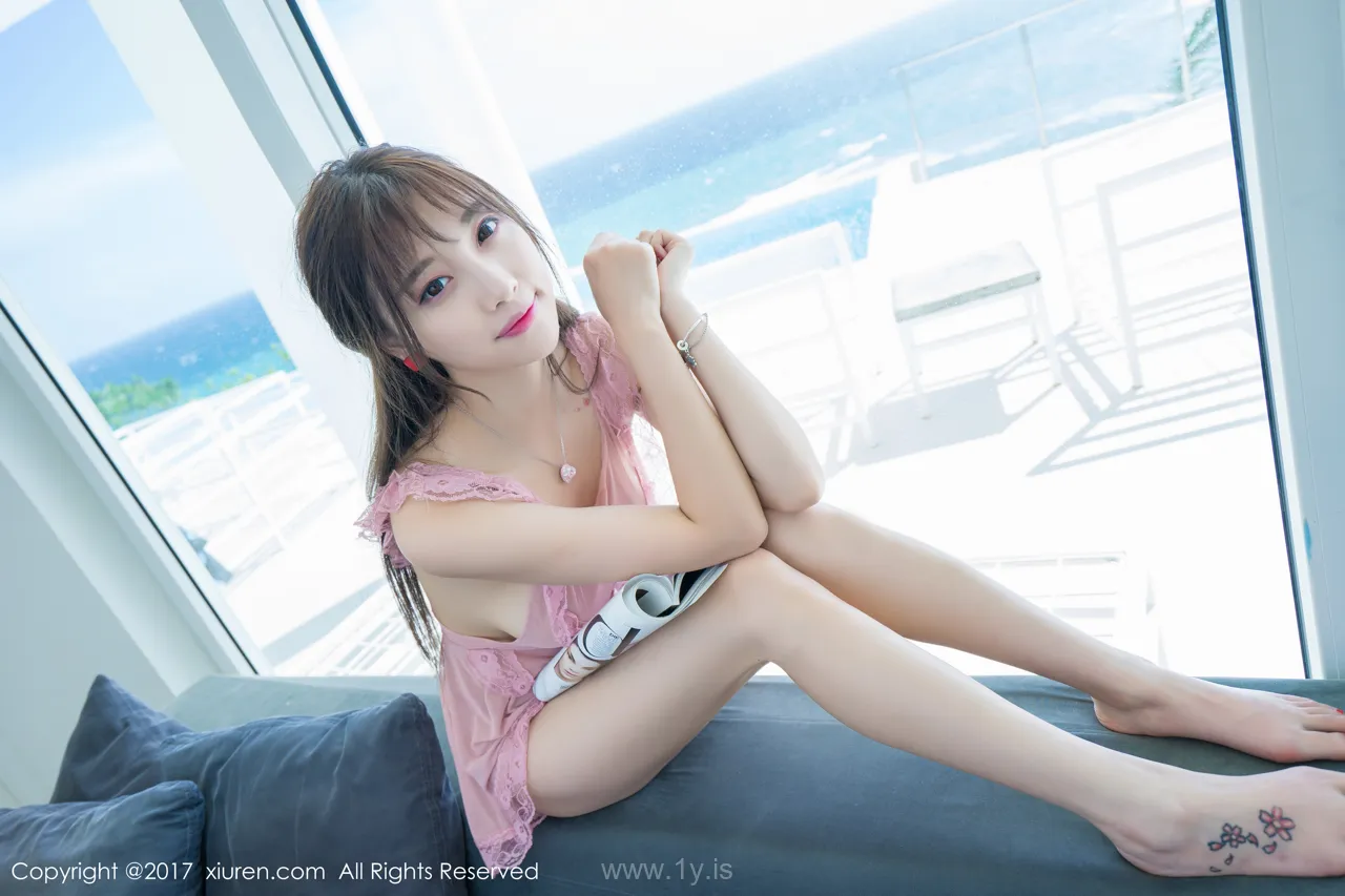 XIUREN(秀人网) NO.873 Delightful & Quiet Asian Beauty 杨晨晨sugar